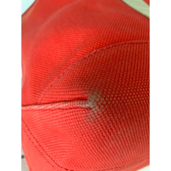 MICHAEL KORS, XL CORAL CANVAS TOTE AND ATTATCHABLE POUCH - Picture 9 of 16